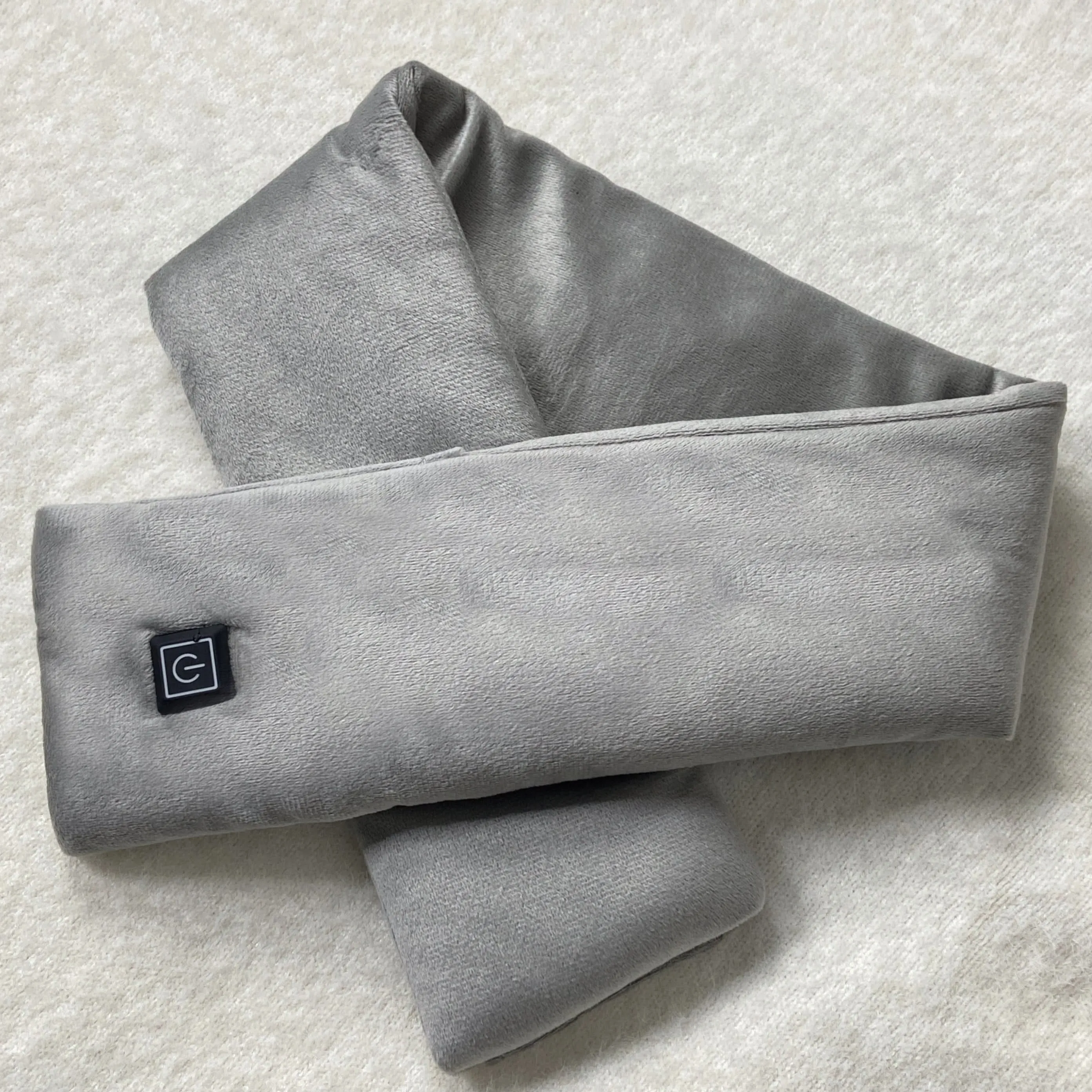 3-Mode USB Heated Scarf for Women - Fashionable Polyester Neck Warmer