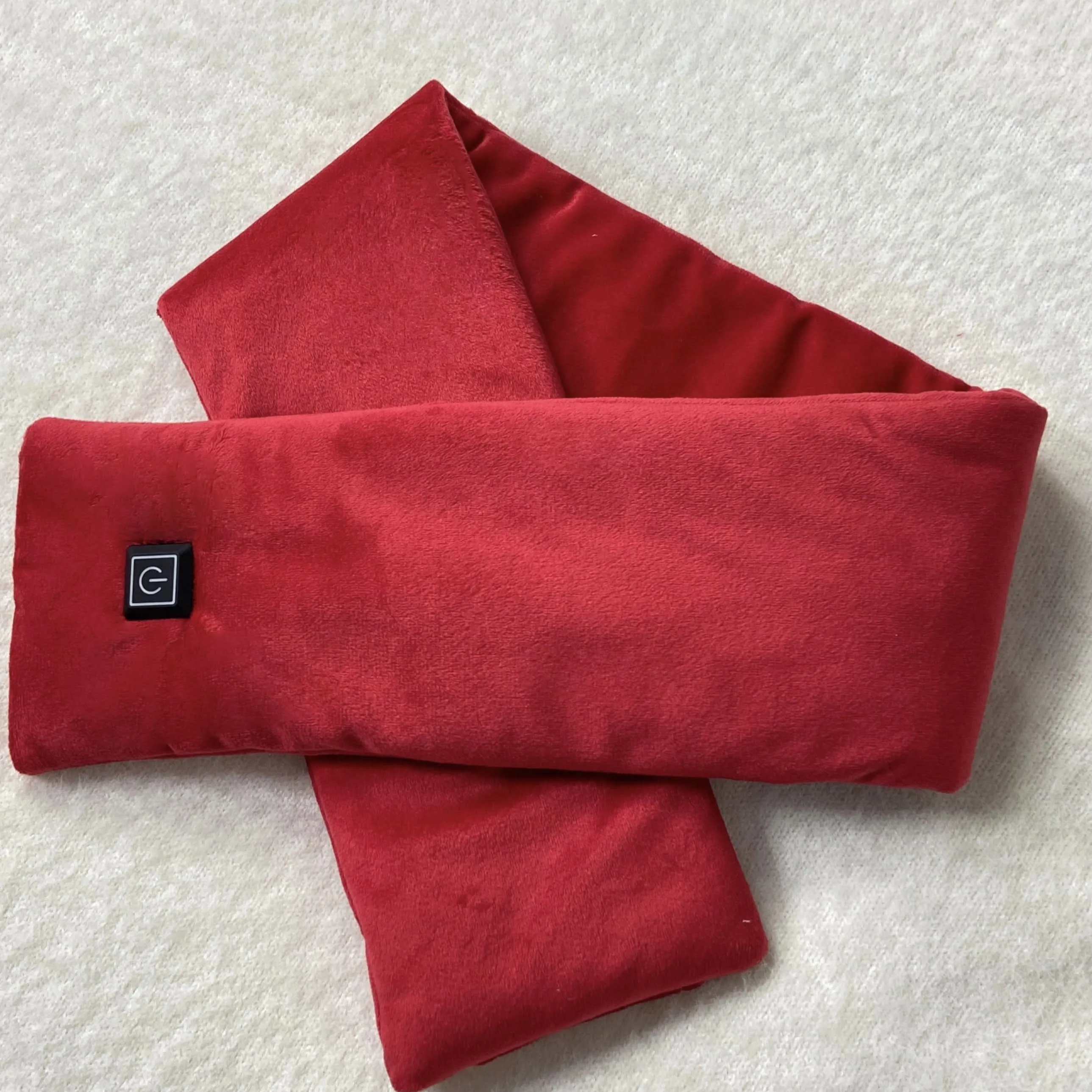 3-Mode USB Heated Scarf for Women - Fashionable Polyester Neck Warmer