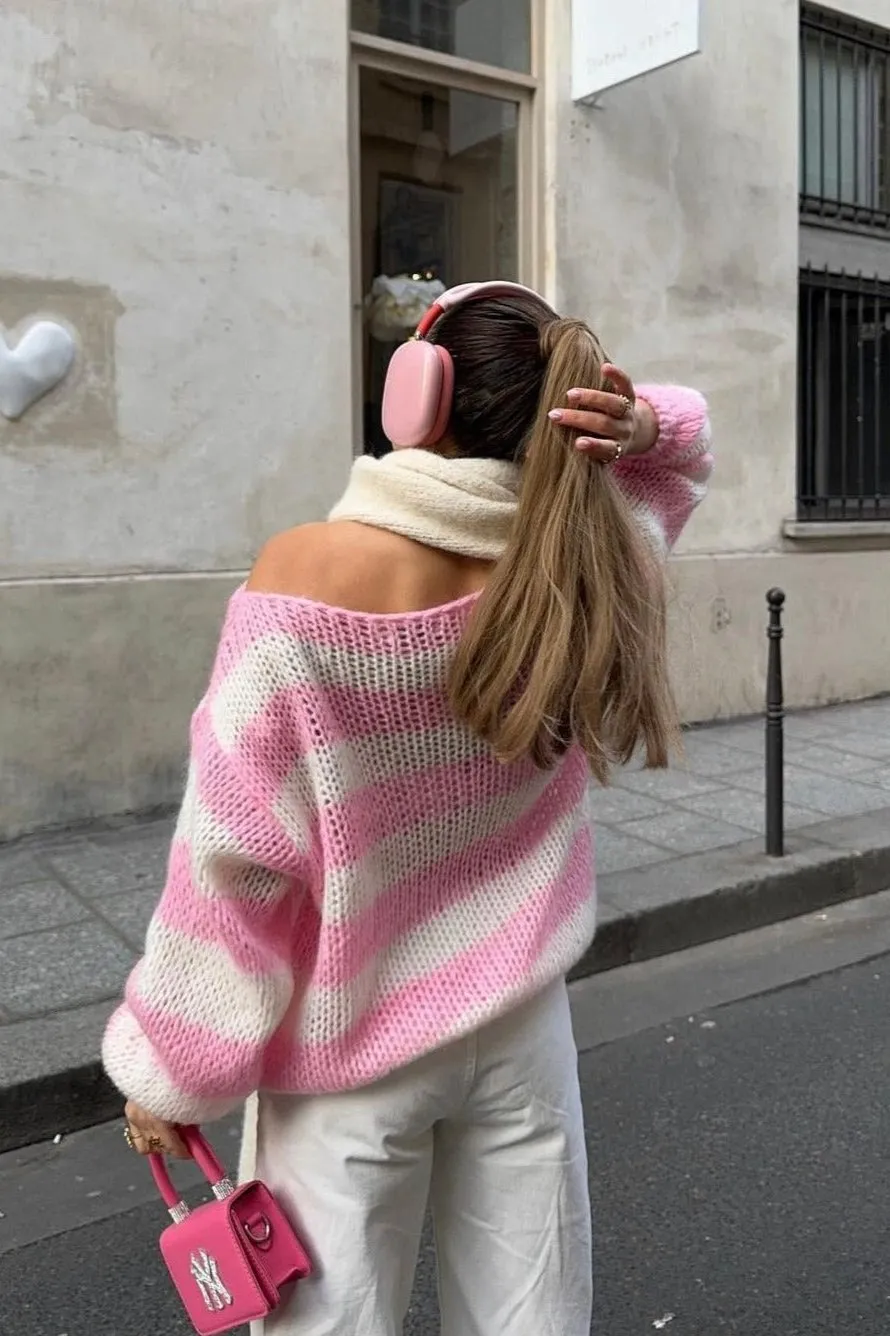 ACE | COMFY GESTREEPTE TRUI