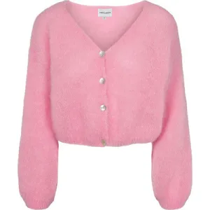 American Dreams - Cornalia Cropped Cardigan Soft Berry