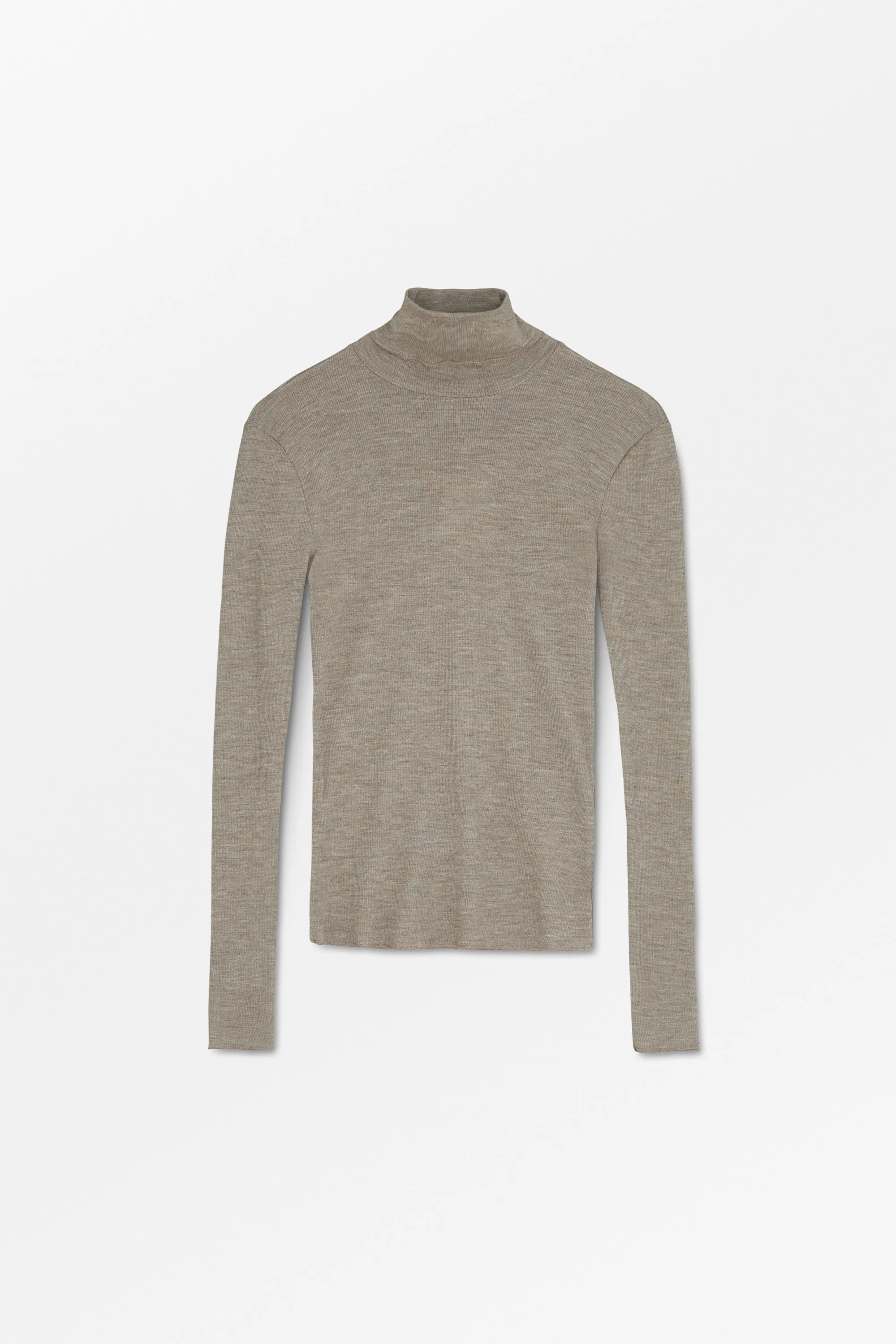 Amy T-neck - Brown