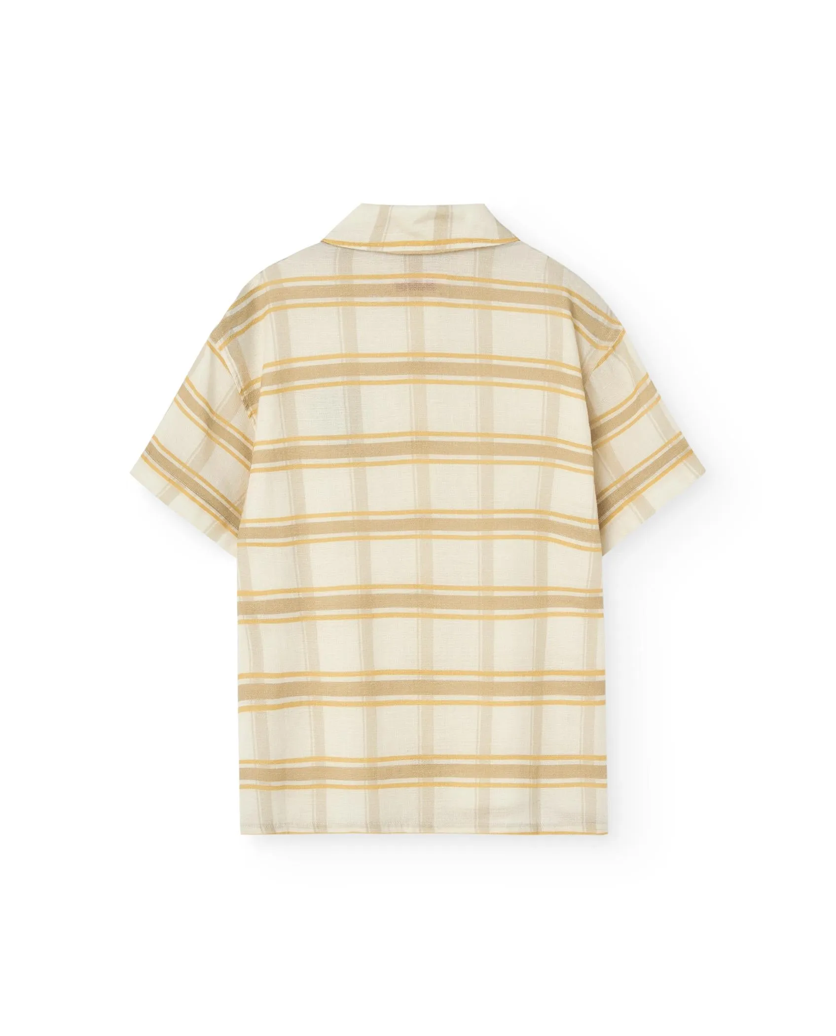 Beige Shield Kangaroo Shirt