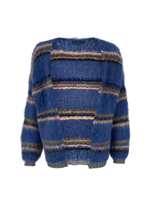 Black Colour - Tailor Brushed Cardigan