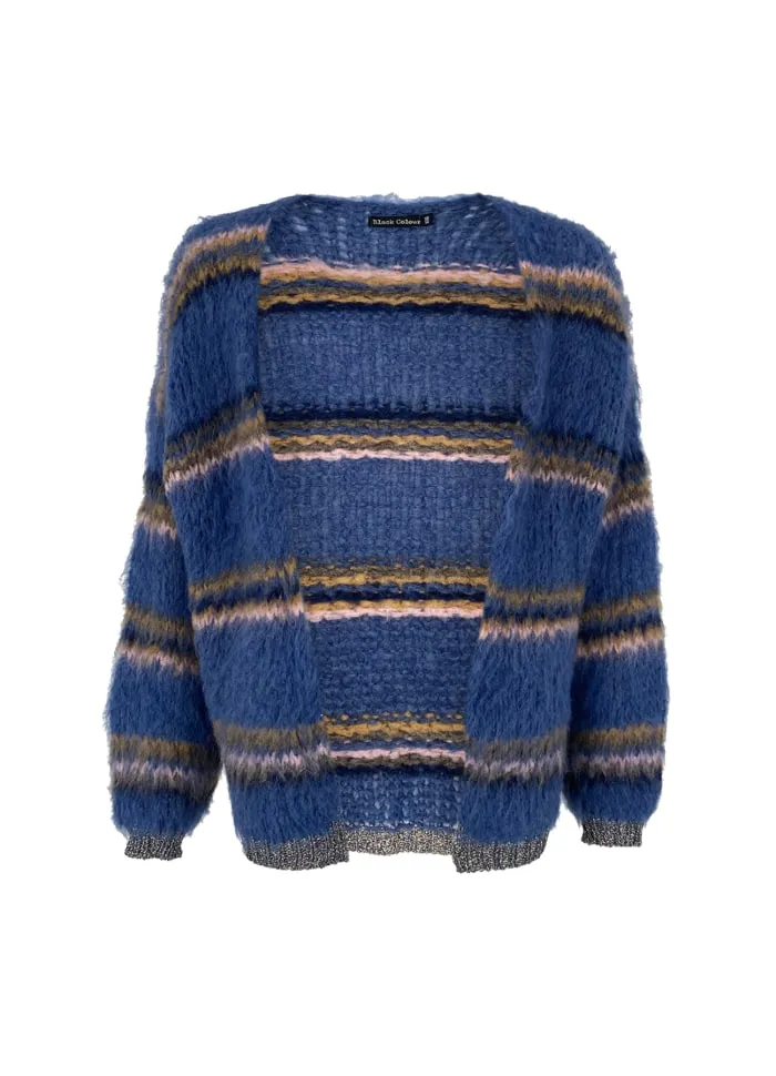 Black Colour - Tailor Brushed Cardigan