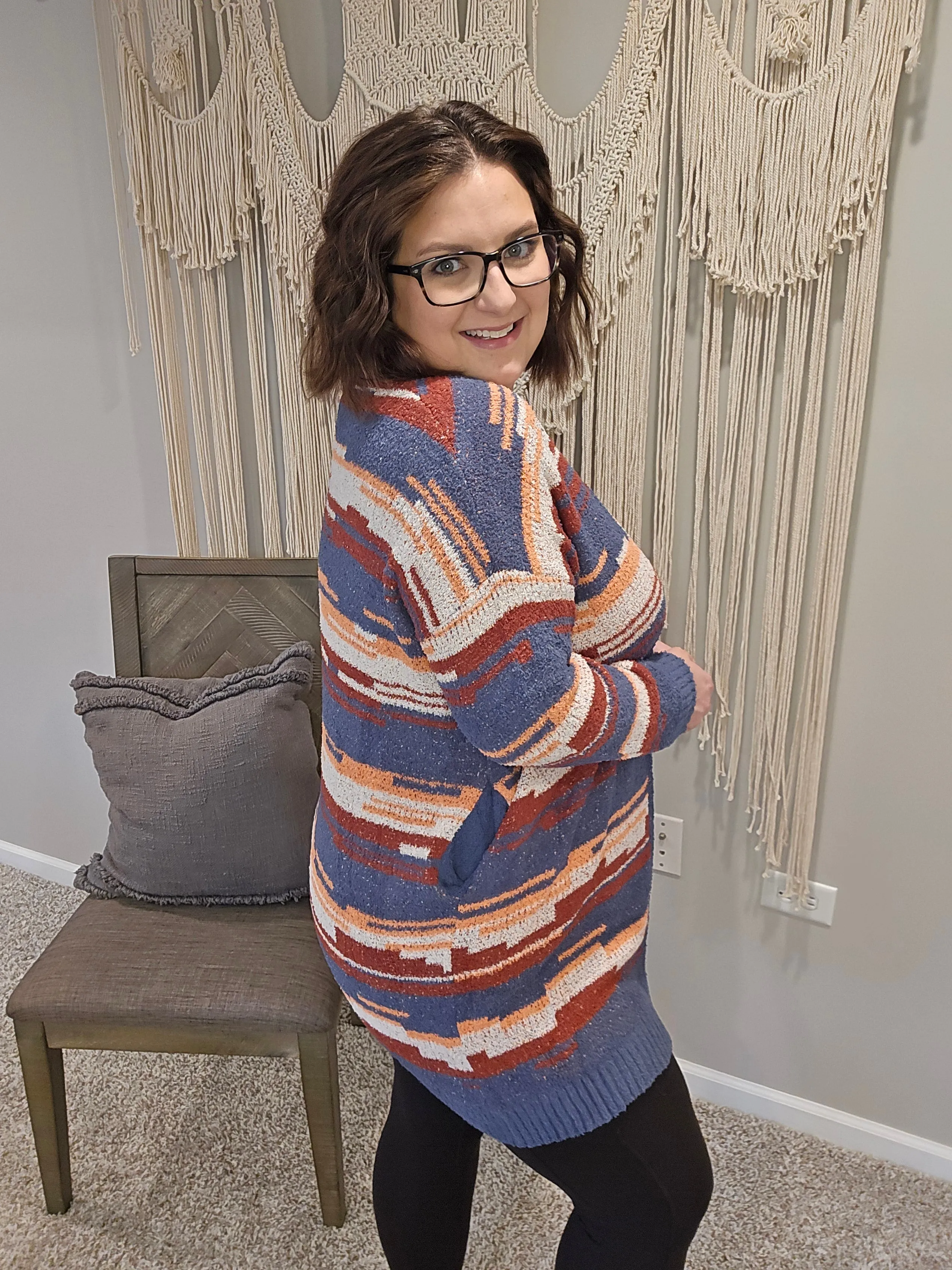 Canyon Breeze Aztec Cloud Cardigan