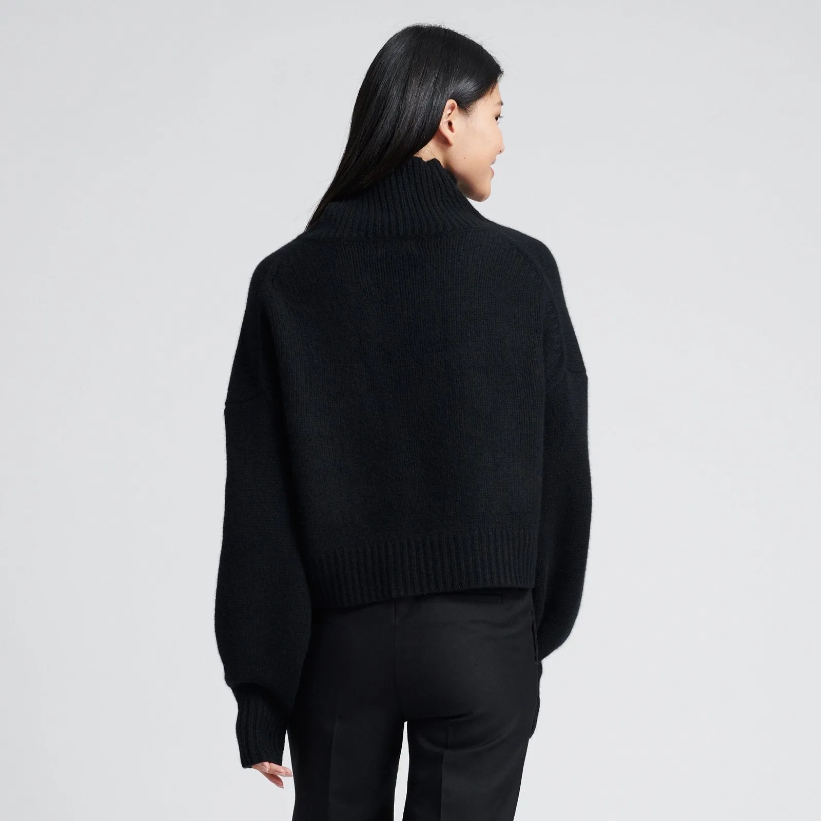 Cashmere Oversized Turtleneck