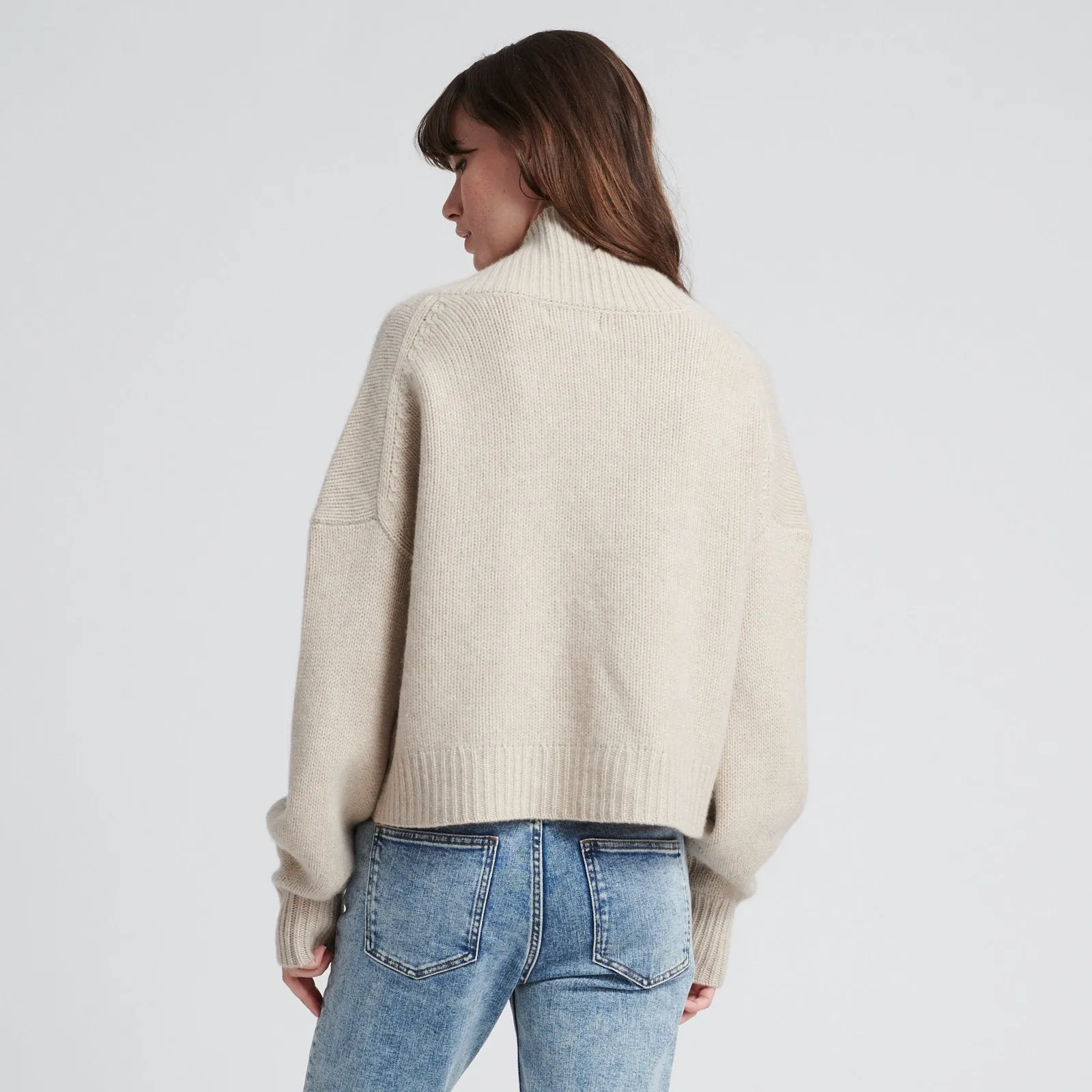 Cashmere Oversized Turtleneck