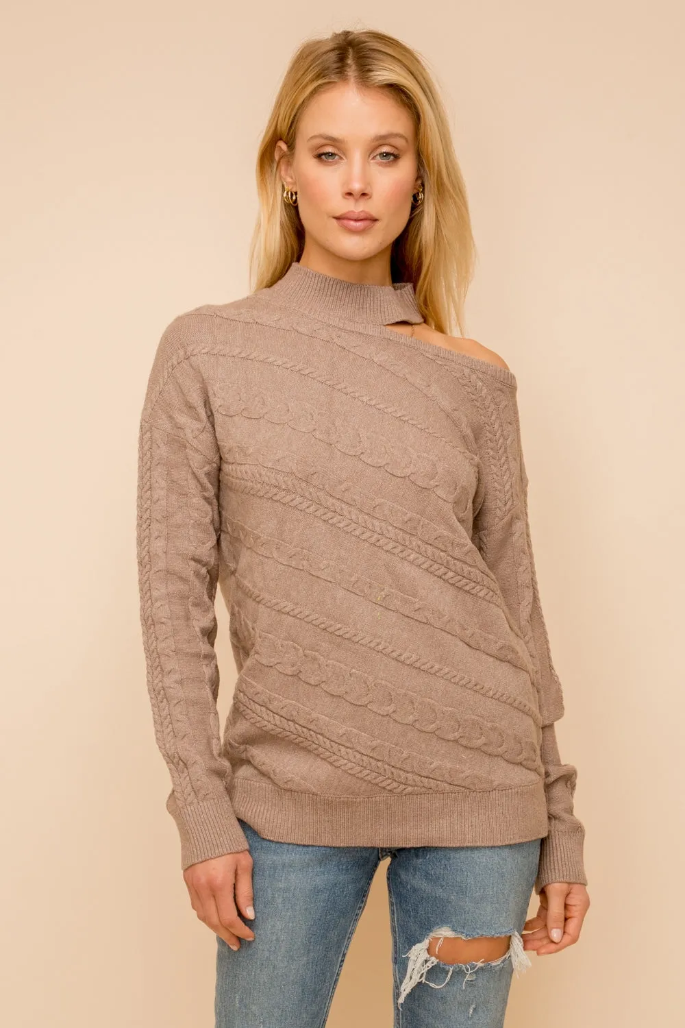 Caught Off Guard Sweater