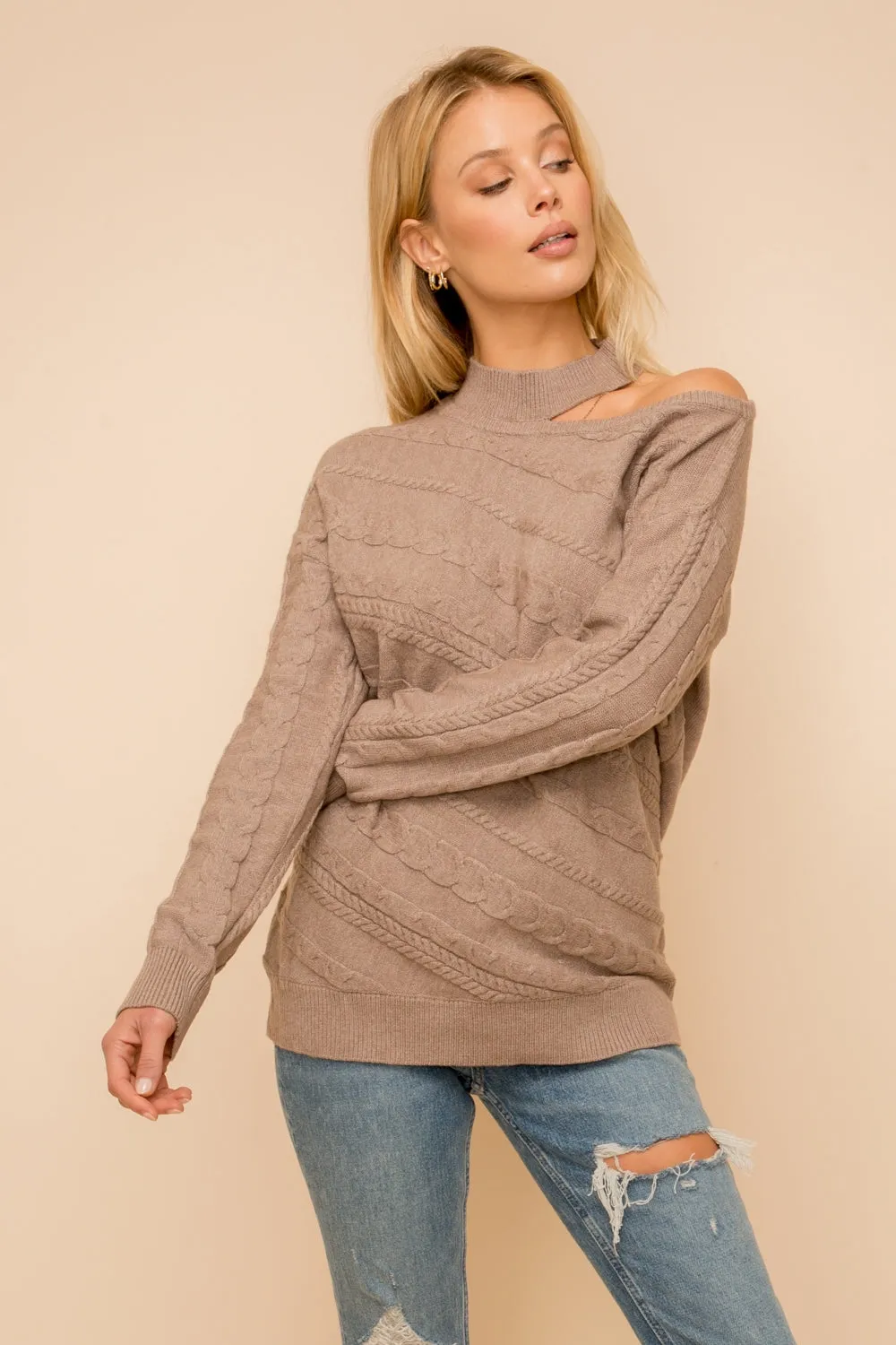 Caught Off Guard Sweater