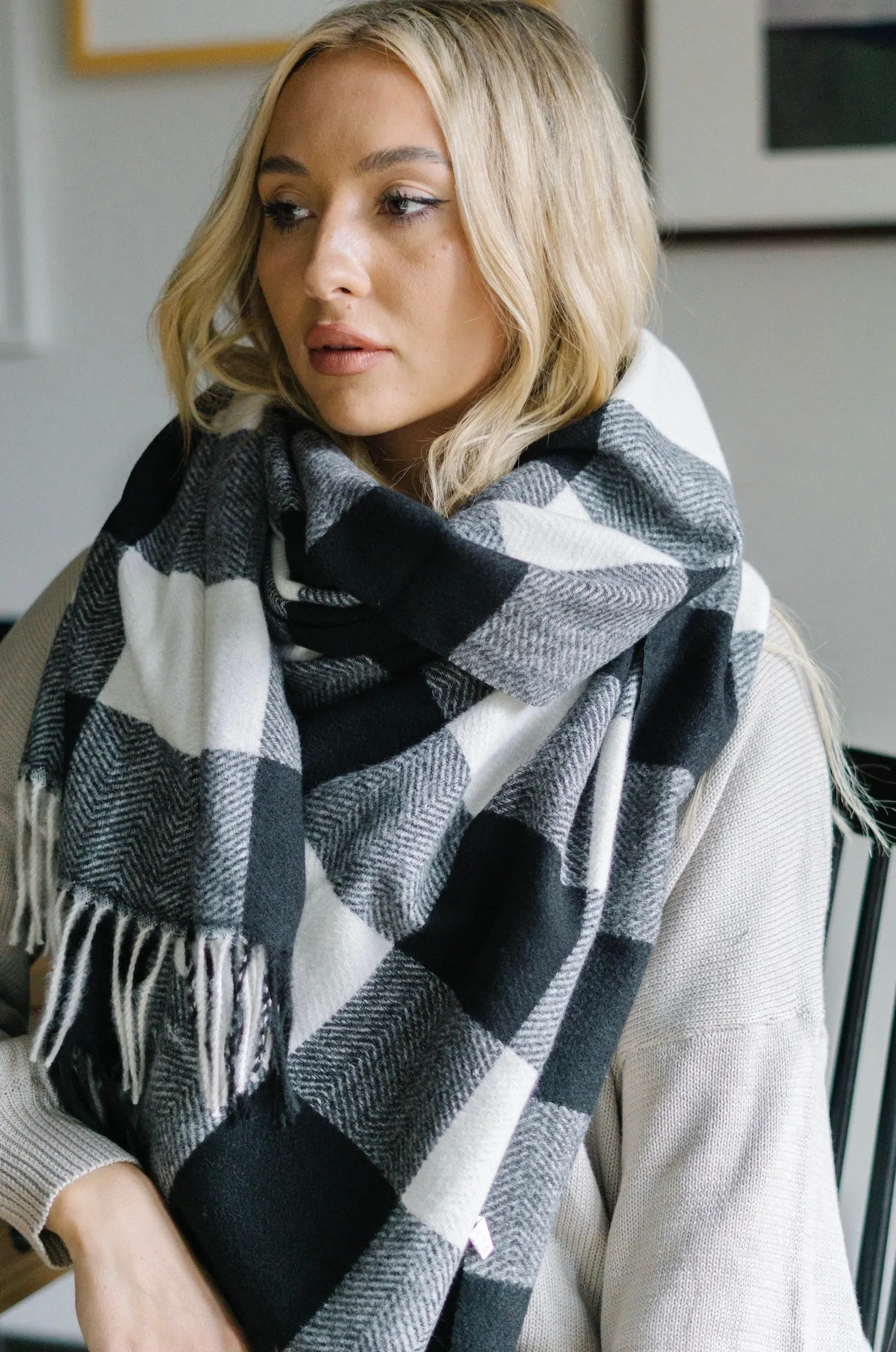 Checkered Scarf