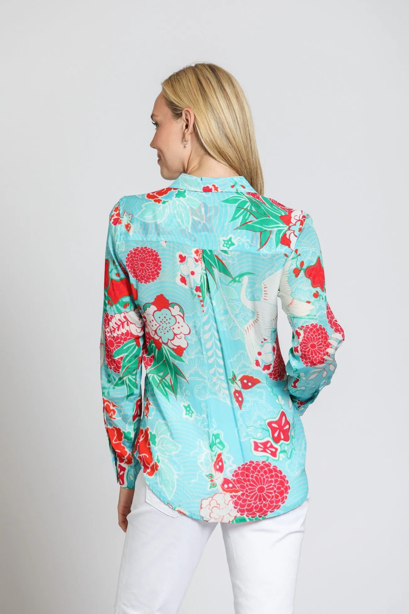 CRANE BUTTON DOWN TOP