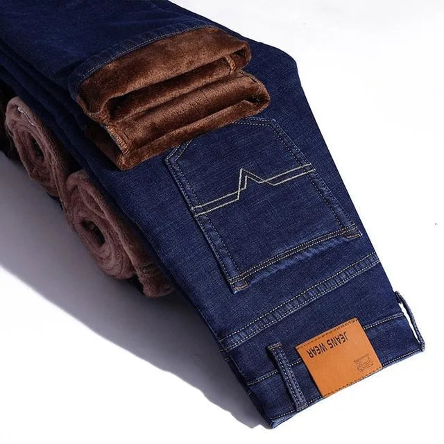 Denim Straight Trousers for Mens