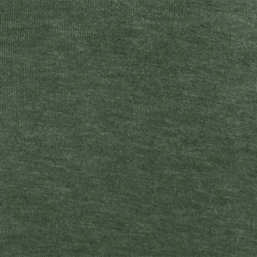 Dusty Green Texture Brushed Stretch Jersey Knit Fabric