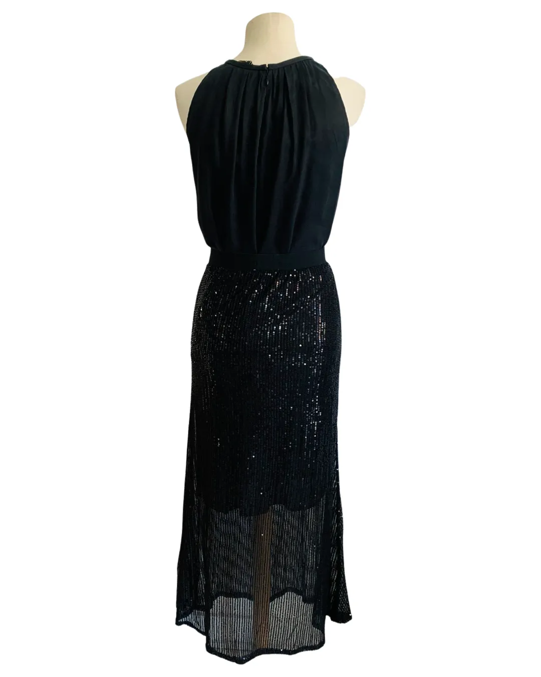 FAME SEQUIN SKIRT black