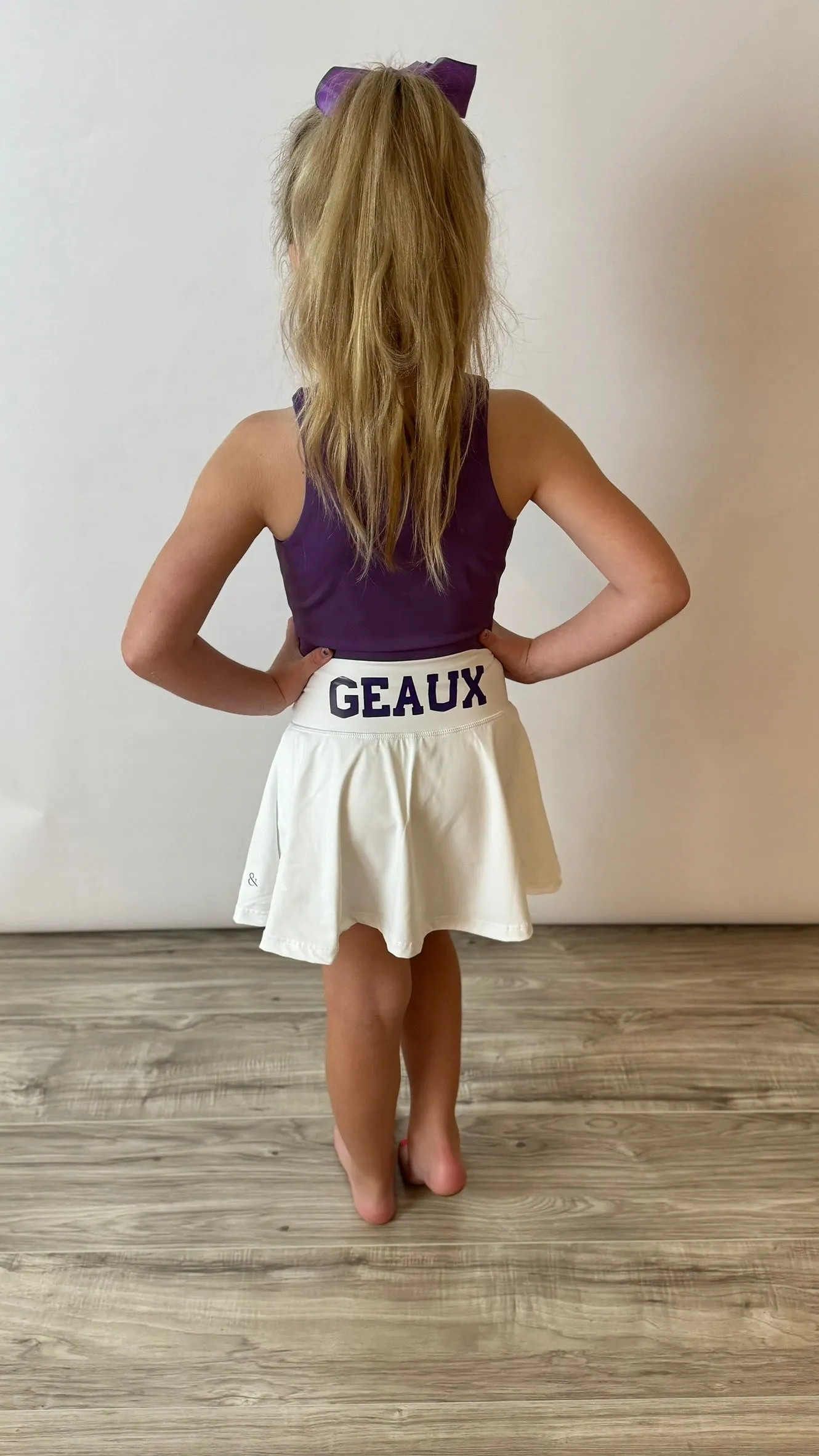Game Day Athletic Tennis Skirts in Geaux