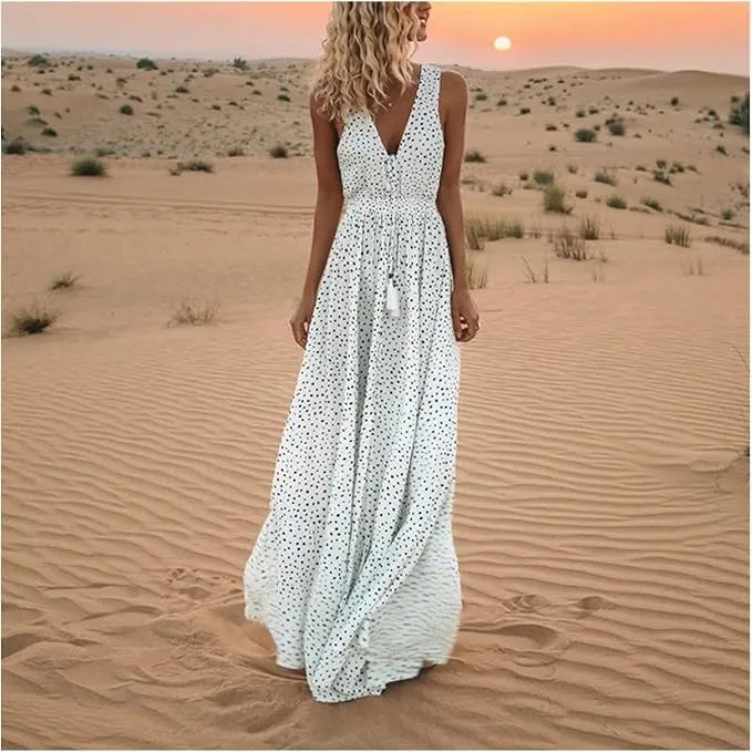 Gayle - Boho Chic Maxi Dress