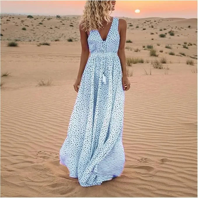 Gayle - Boho Chic Maxi Dress