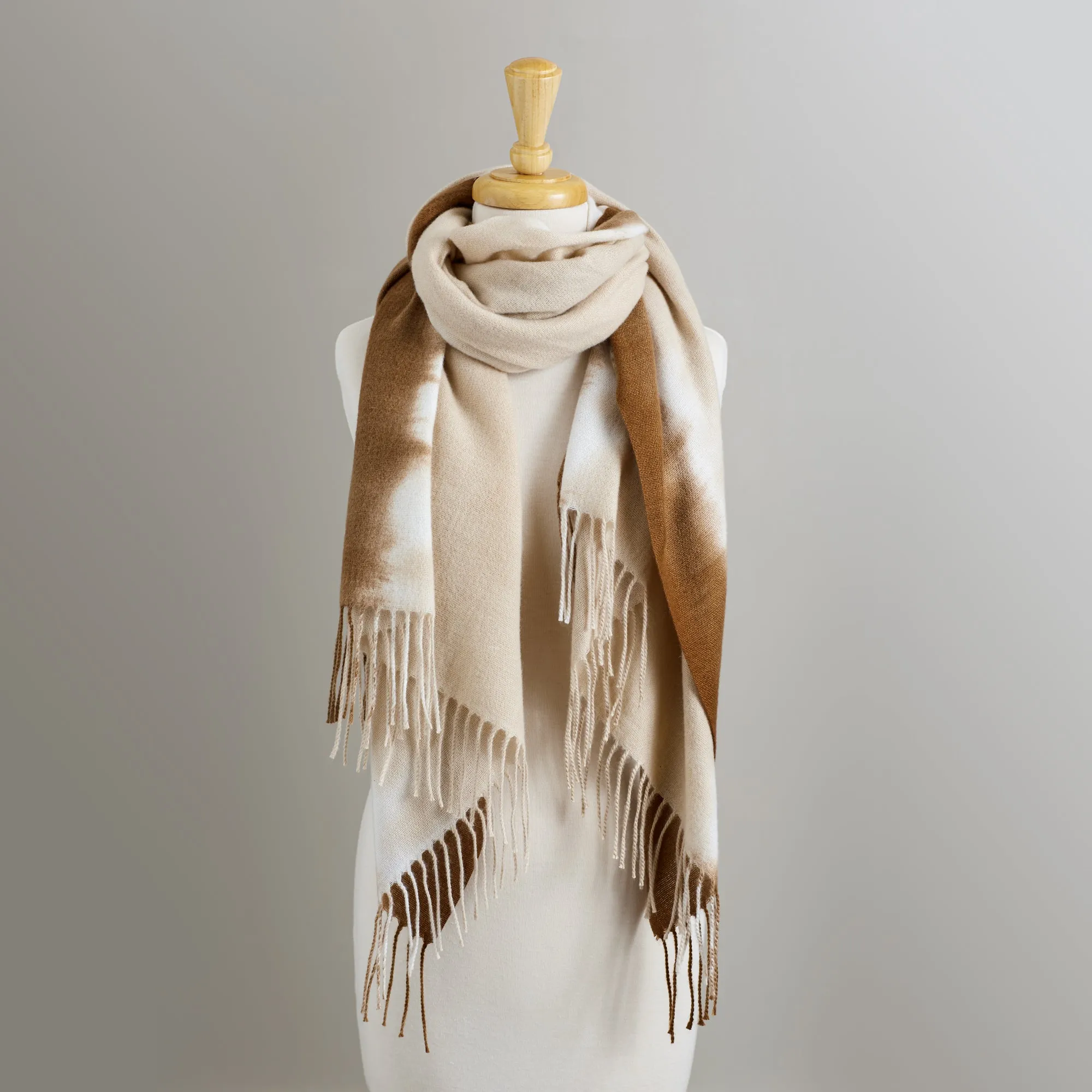 Harlow Ombre Scarf - Tan