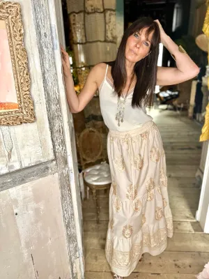 Henley Skirt Vanilla