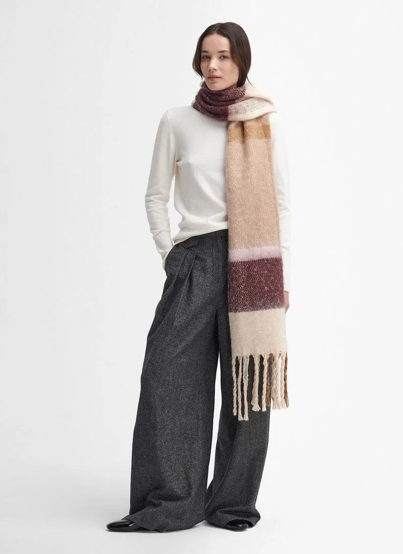 Isla Tartan Boucle Scarf