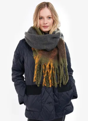 Isla Tartan Boucle Scarf