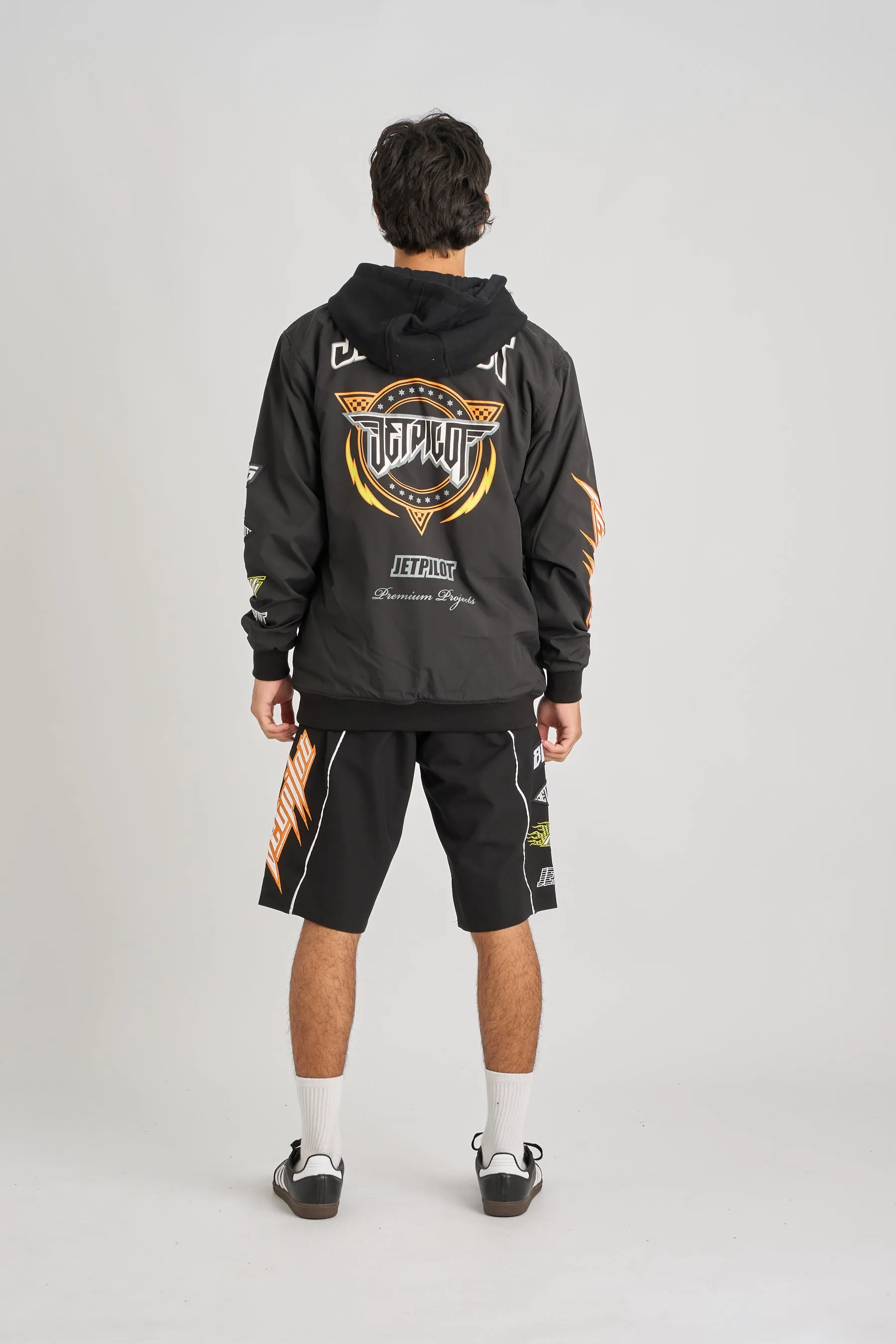 Jetpilot Track Day Jacket - Black