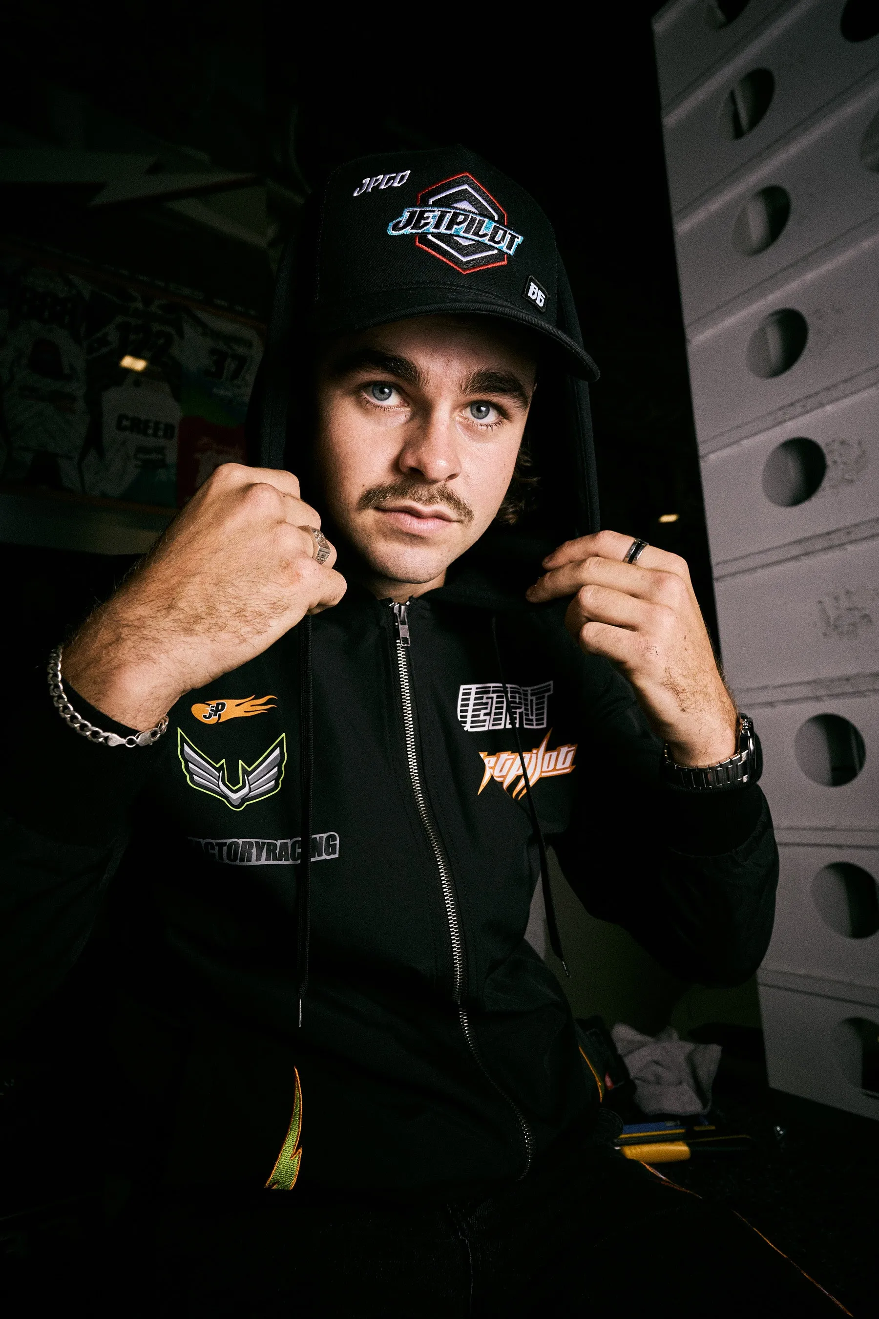 Jetpilot Track Day Jacket - Black