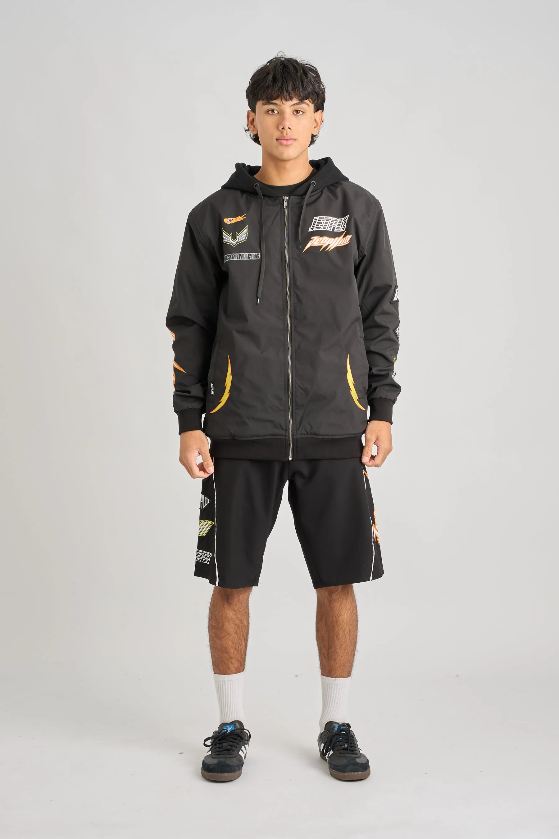 Jetpilot Track Day Jacket - Black