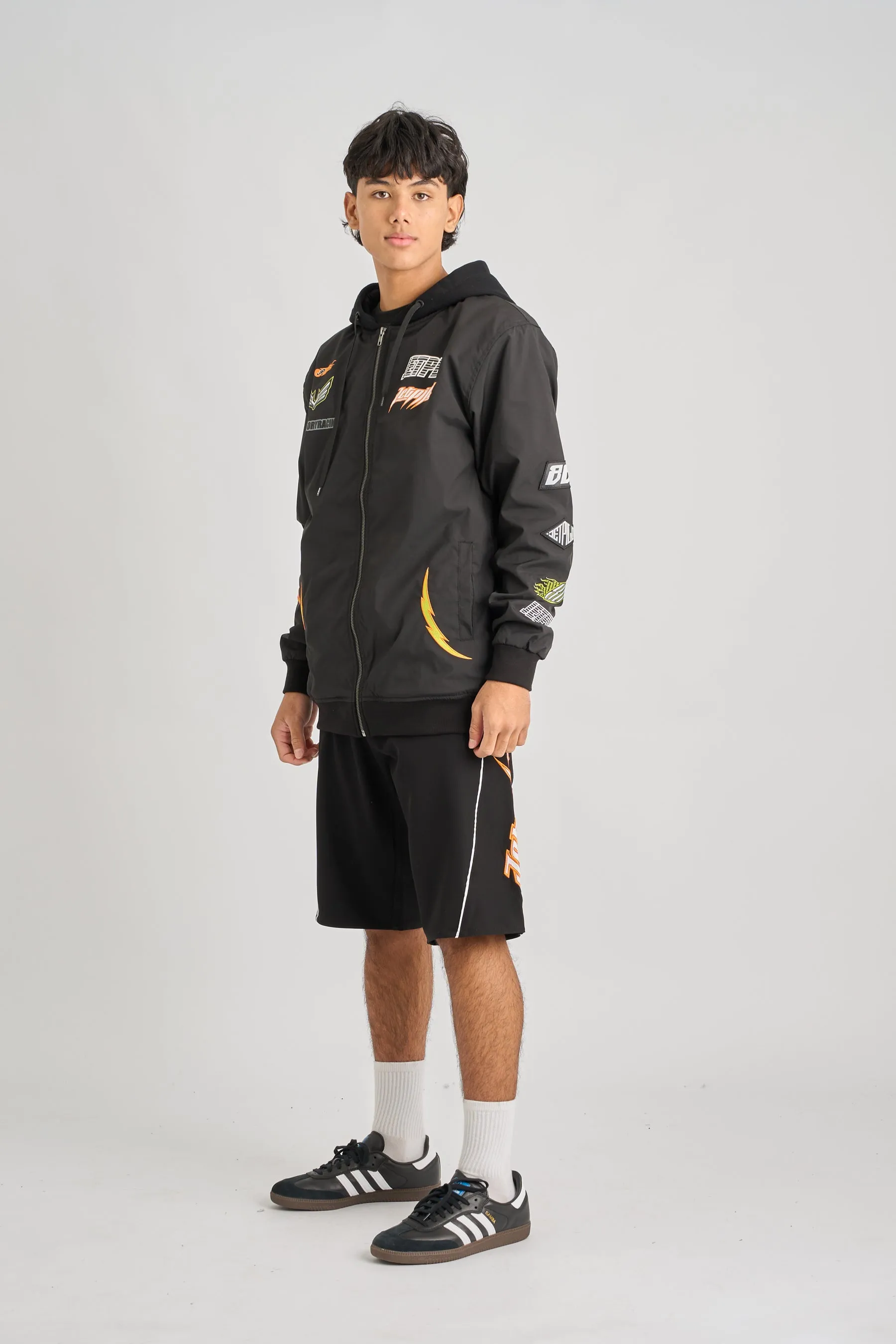 Jetpilot Track Day Jacket - Black