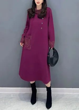 Knit Long Dresses Fall