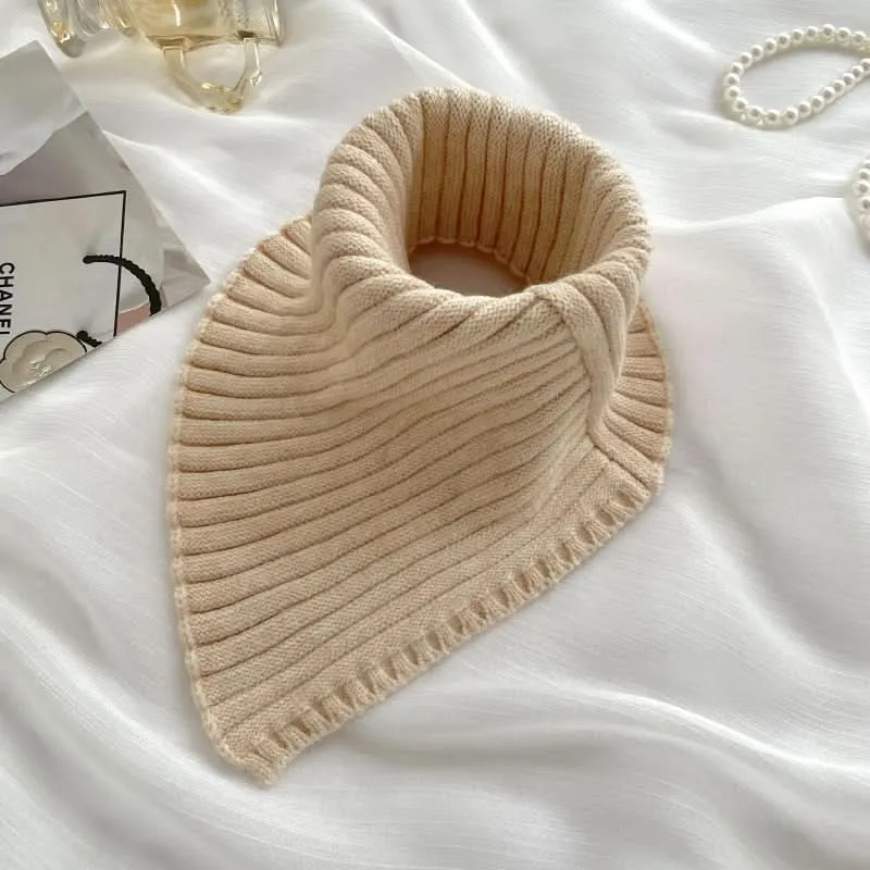 Knitted Neck Warmer Scarf for Winter