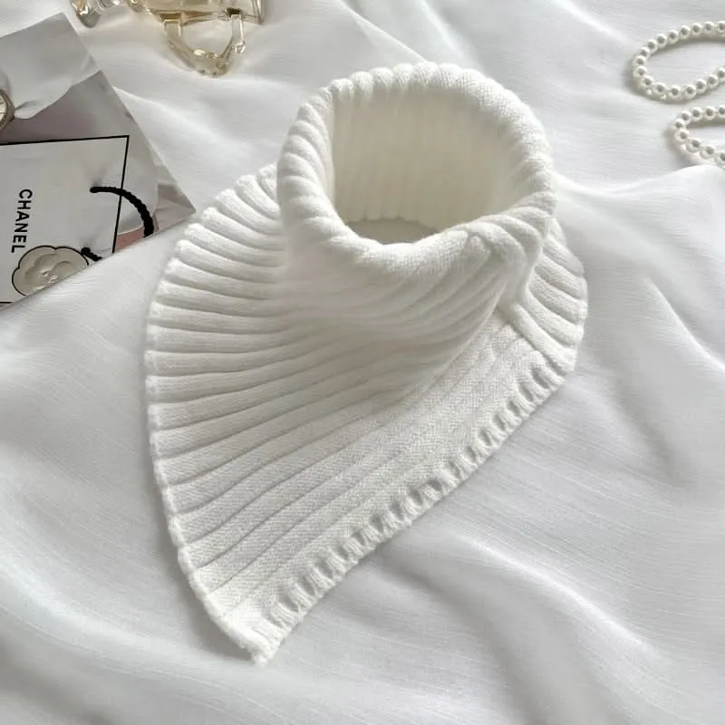 Knitted Neck Warmer Scarf for Winter