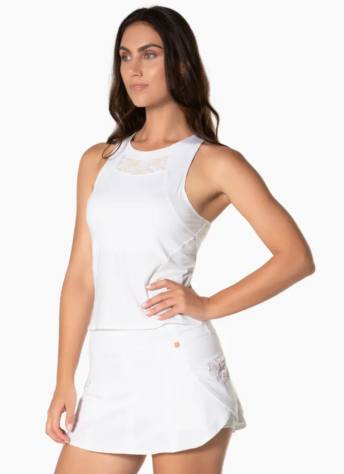 Lace Track Tank
