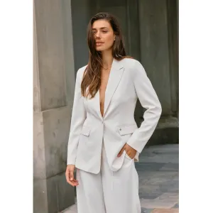 Leonora Miley Blazer in Ecru