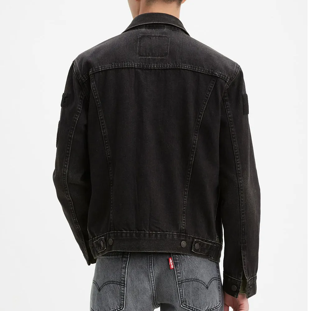 Levi's Men's Denim Cotton Button Front Denim Trucker Jacket