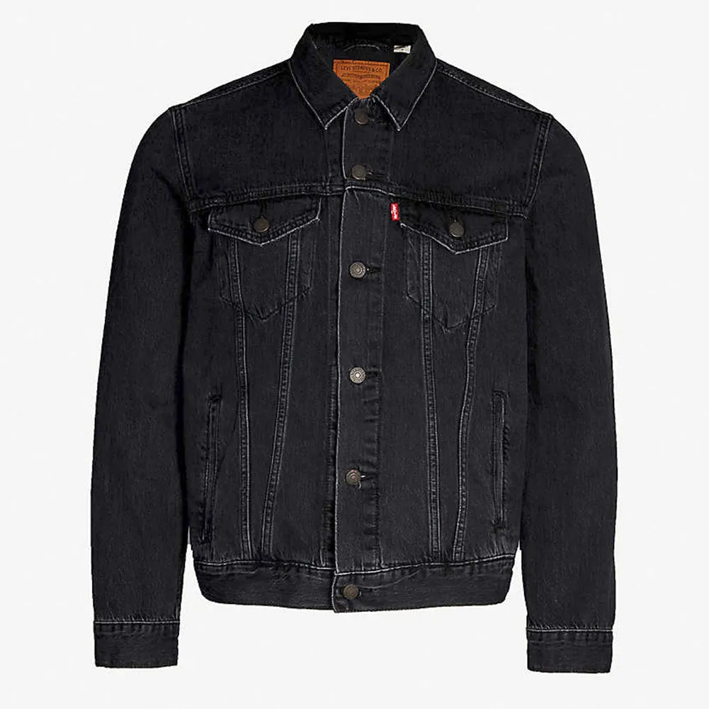 Levi's Men's Denim Cotton Button Front Denim Trucker Jacket