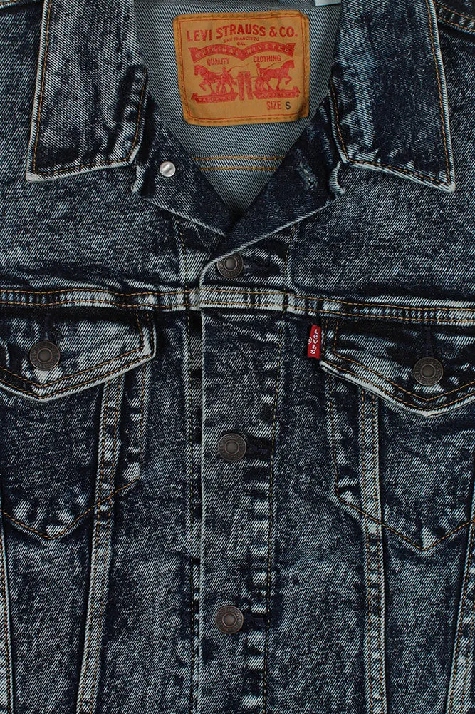Levi's Men's Denim Cotton Button Front Denim Trucker Jacket