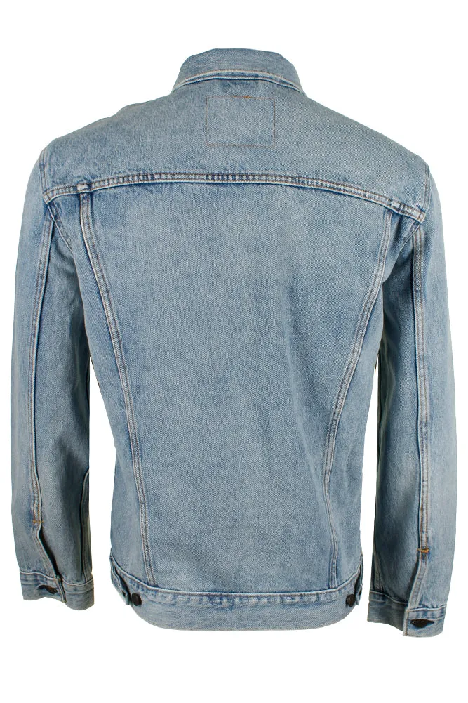 Levi's Men's Denim Cotton Button Front Denim Trucker Jacket