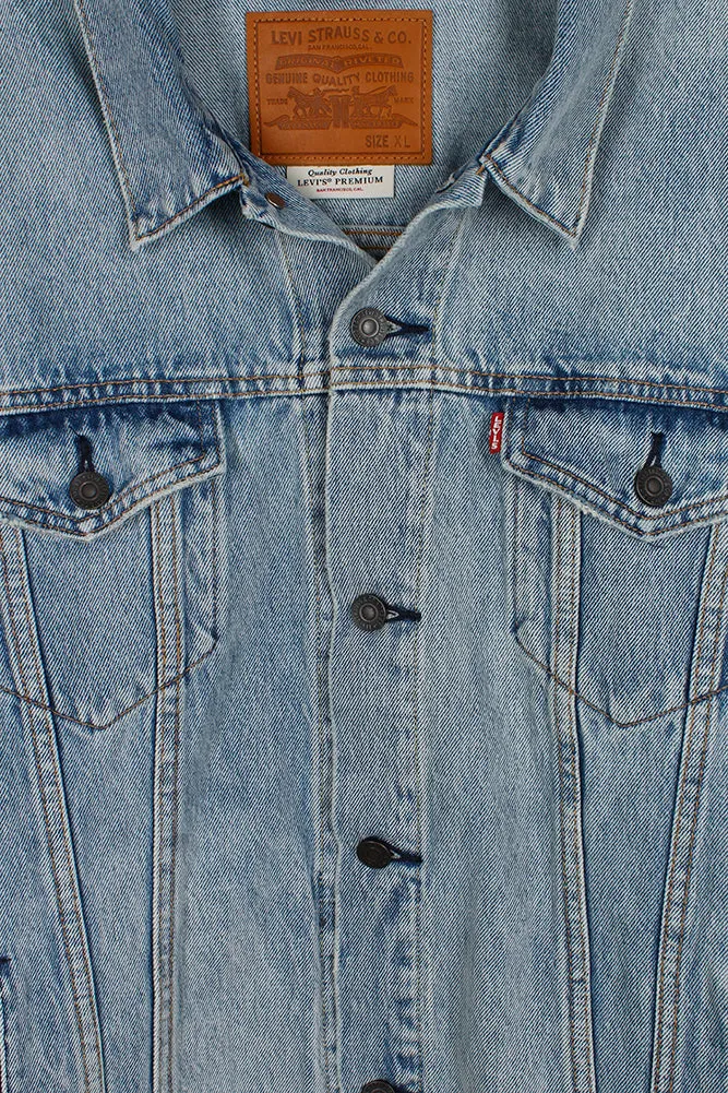Levi's Men's Denim Cotton Button Front Denim Trucker Jacket