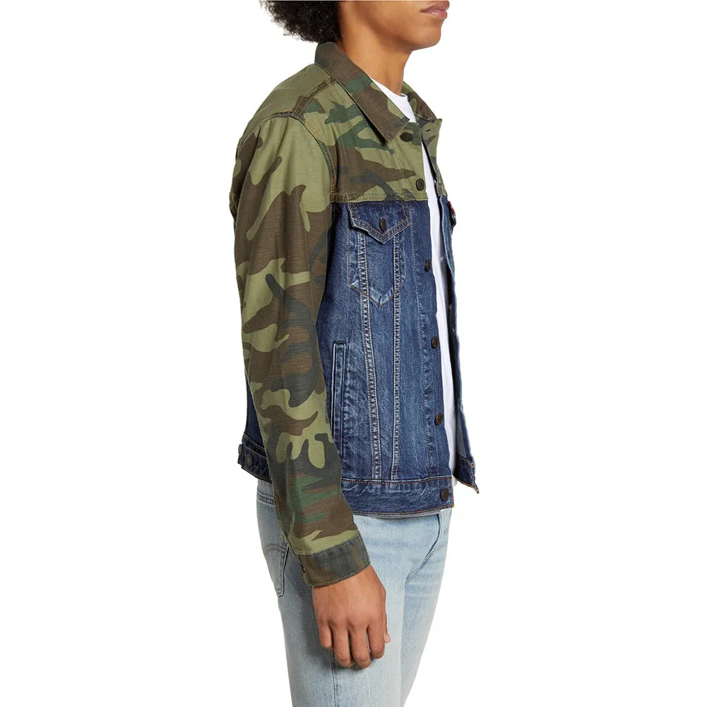 Levi's Men's Denim Cotton Button Front Denim Trucker Jacket