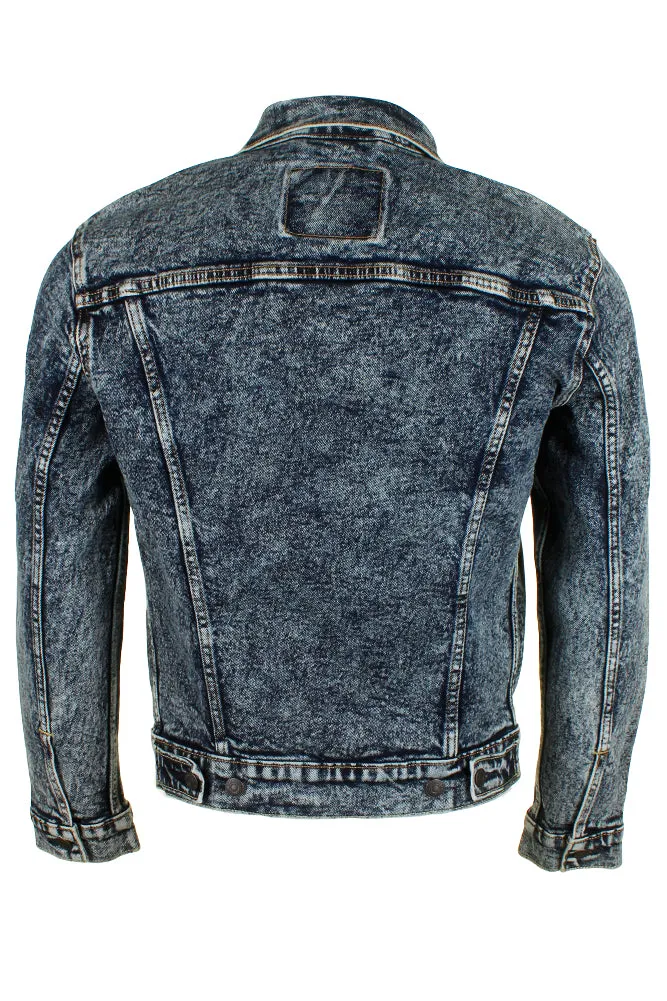 Levi's Men's Denim Cotton Button Front Denim Trucker Jacket