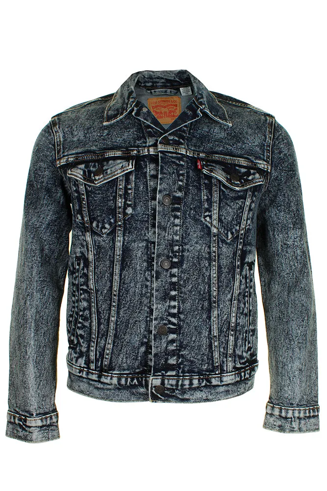 Levi's Men's Denim Cotton Button Front Denim Trucker Jacket