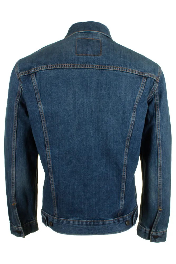 Levi's Men's Denim Cotton Button Front Denim Trucker Jacket