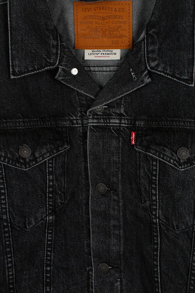 Levi's Men's Denim Cotton Button Front Denim Trucker Jacket