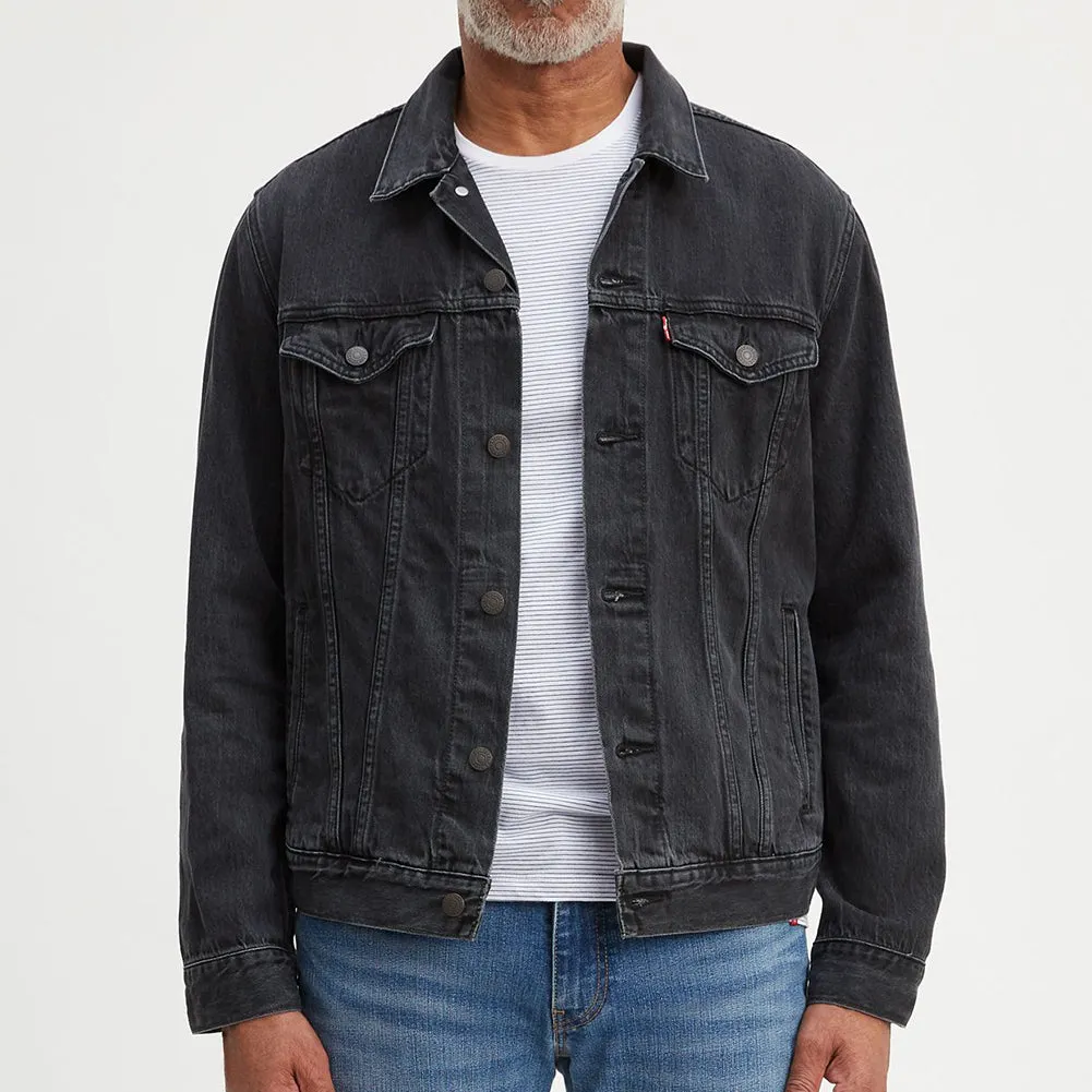 Levi's Men's Denim Cotton Button Front Denim Trucker Jacket