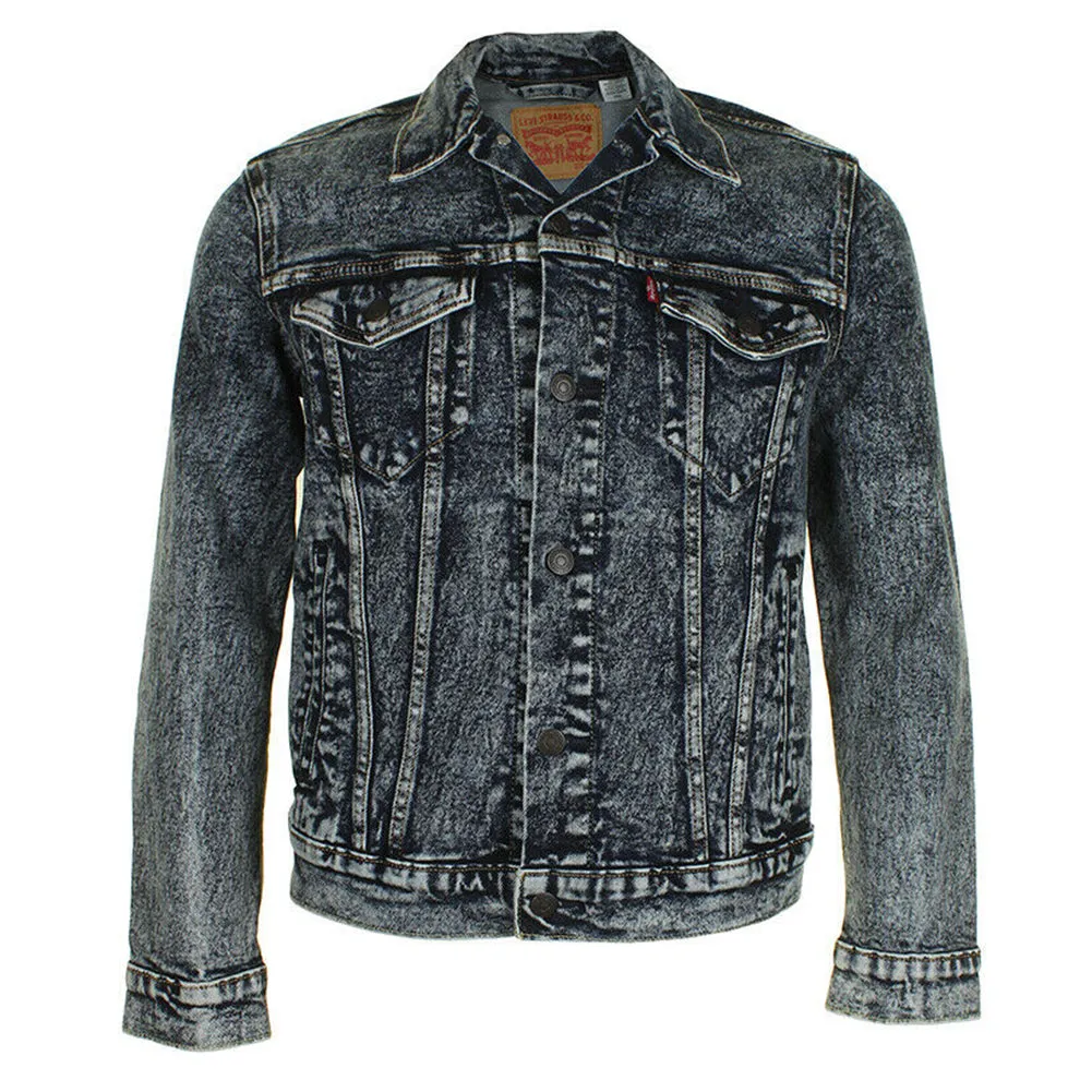 Levi's Men's Denim Cotton Button Front Denim Trucker Jacket