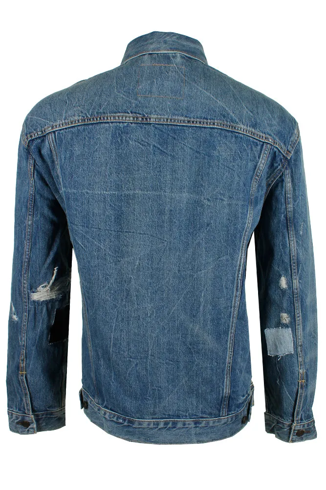Levi's Men's Denim Cotton Button Front Denim Trucker Jacket