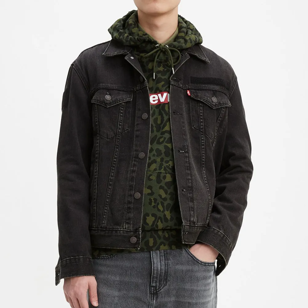 Levi's Men's Denim Cotton Button Front Denim Trucker Jacket