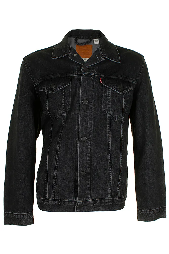 Levi's Men's Denim Cotton Button Front Denim Trucker Jacket