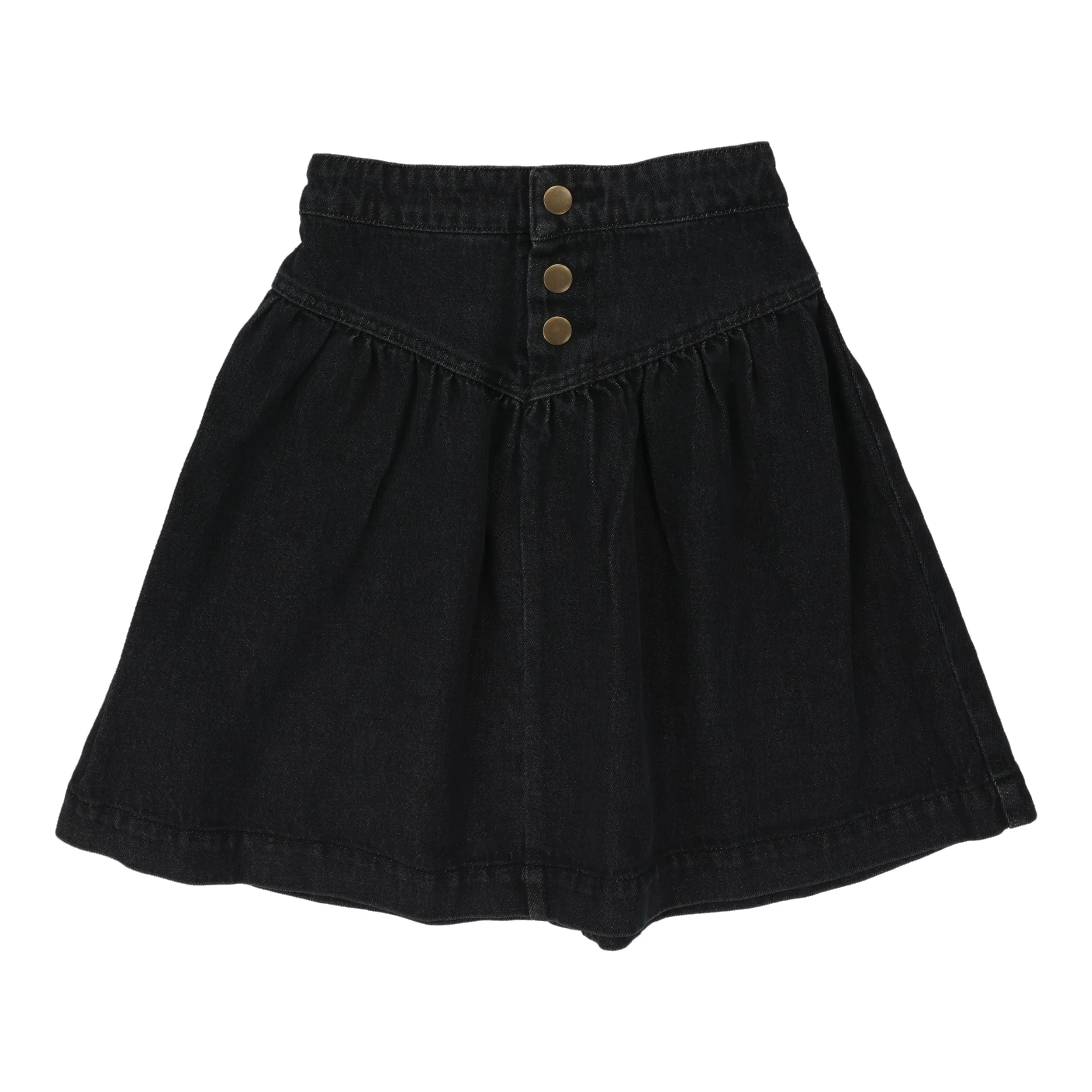Lil Legs Analogie Black Denim Skirt